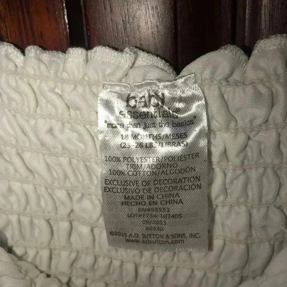 BUBBLE/DRESS SIZE BABY ESSENTIAL SZ 18M - Picture 4 of 7